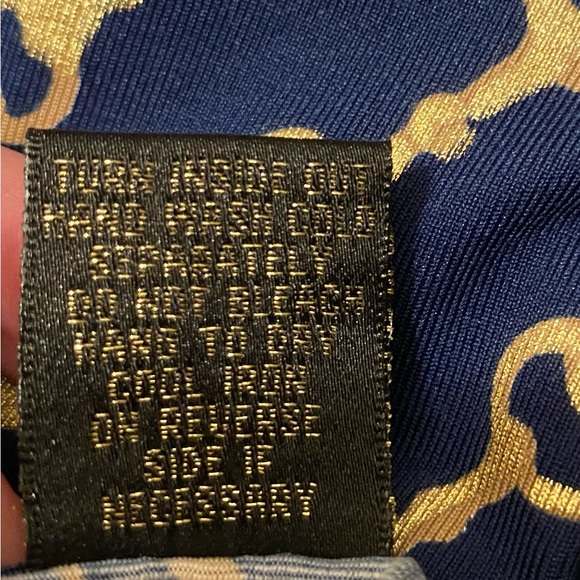 Diane Gilman Collection Button Down Dress; Large; Attached belt; NWOT. - Picture 10 of 11